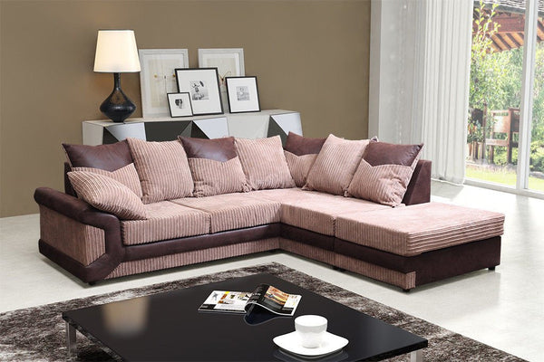 Larger corner sofa and 3 + 2 seaters sofa