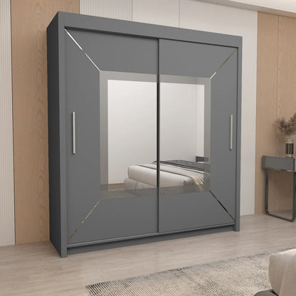 Venice Sliding Door Mirror Wardrobe