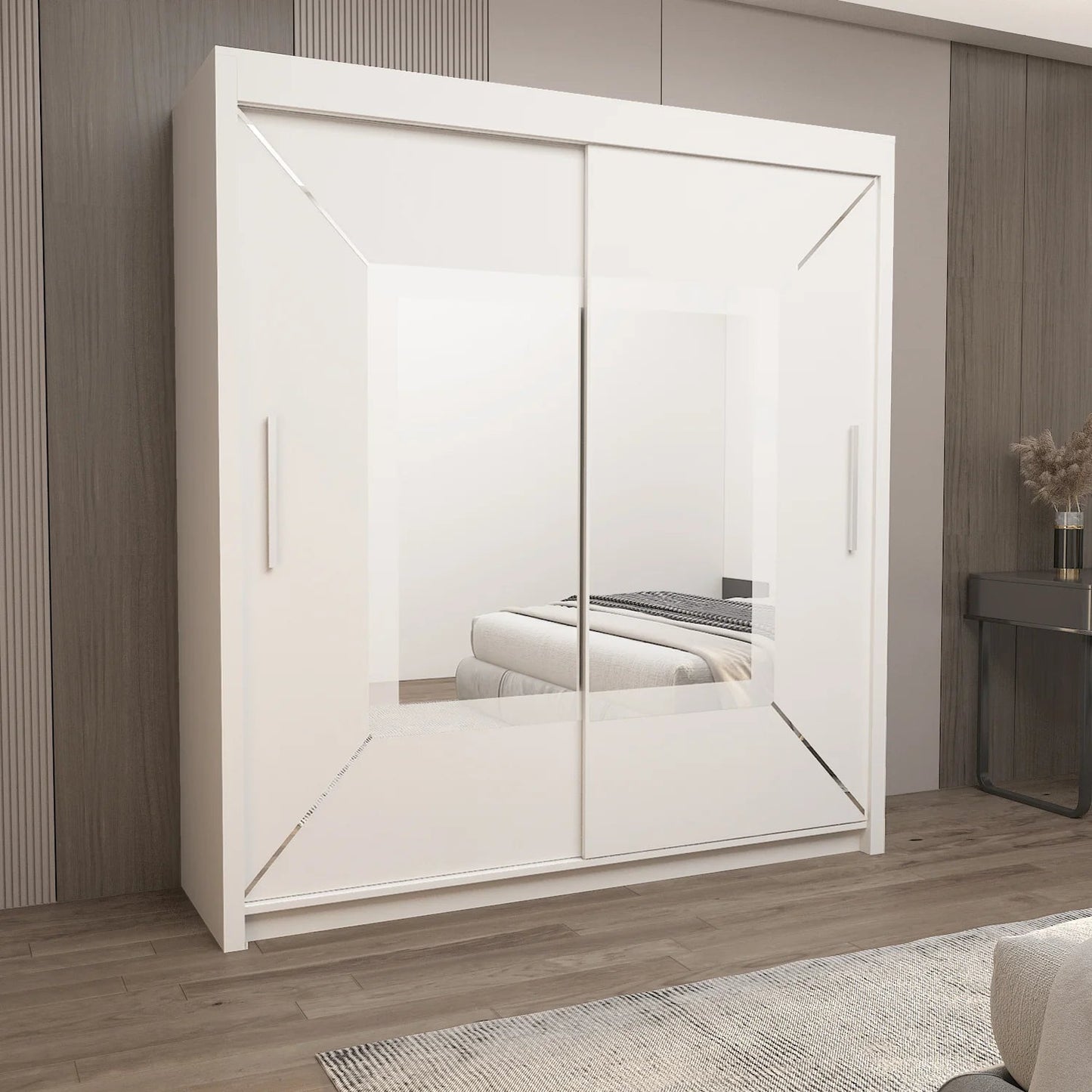 Venice Sliding Door Mirror Wardrobe